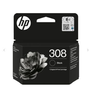 HP 308 (7FP21UE)  cartouche d'encre noir (Original), 200 pag Encres et toners
