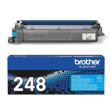 Brother TN248C XL toner grand volume cyan (Original) 2.300 pag Encres et toners