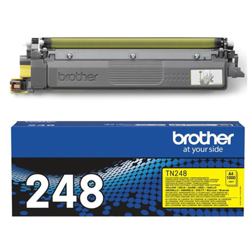 Brother TN248Y XL toner grand volume jaune (Original) 2.300 pag Encres et toners