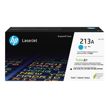 HP 213A (W2131A) toner cyan (Original) 3.000 pag Encres et toners