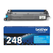 Brother TN248C XL toner grand volume cyan (Original) 2.300 pag Encres et toners